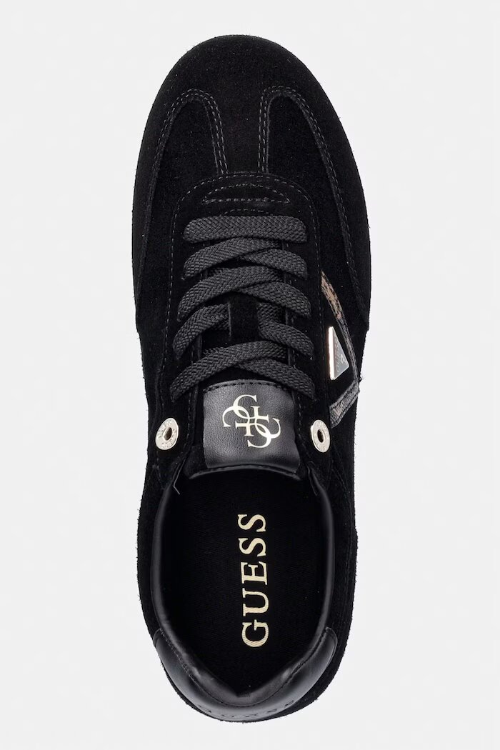 GUESS RELLI маратонки дамски от велур черни FLTREL SUE12