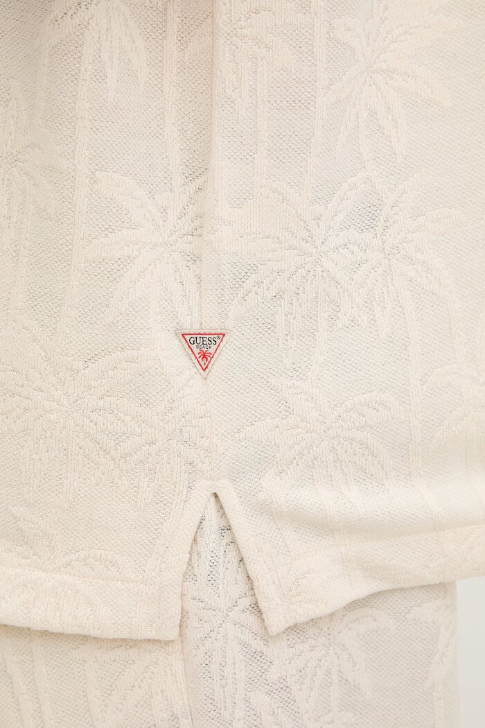 GUESS риза мъжка бежова F6GP05 KG362