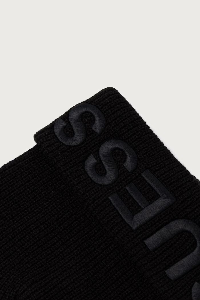 GUESS шапка beanie мъжка черна AM9692 POL01