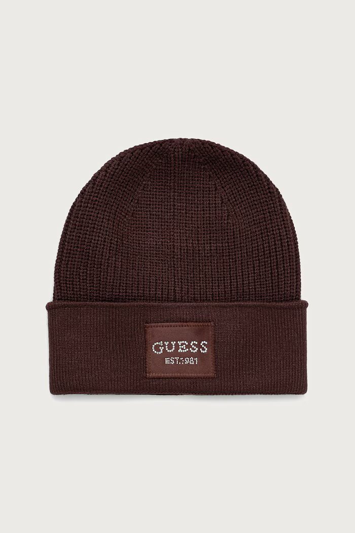 GUESS шапка дамска кафява AW5631 VIS01