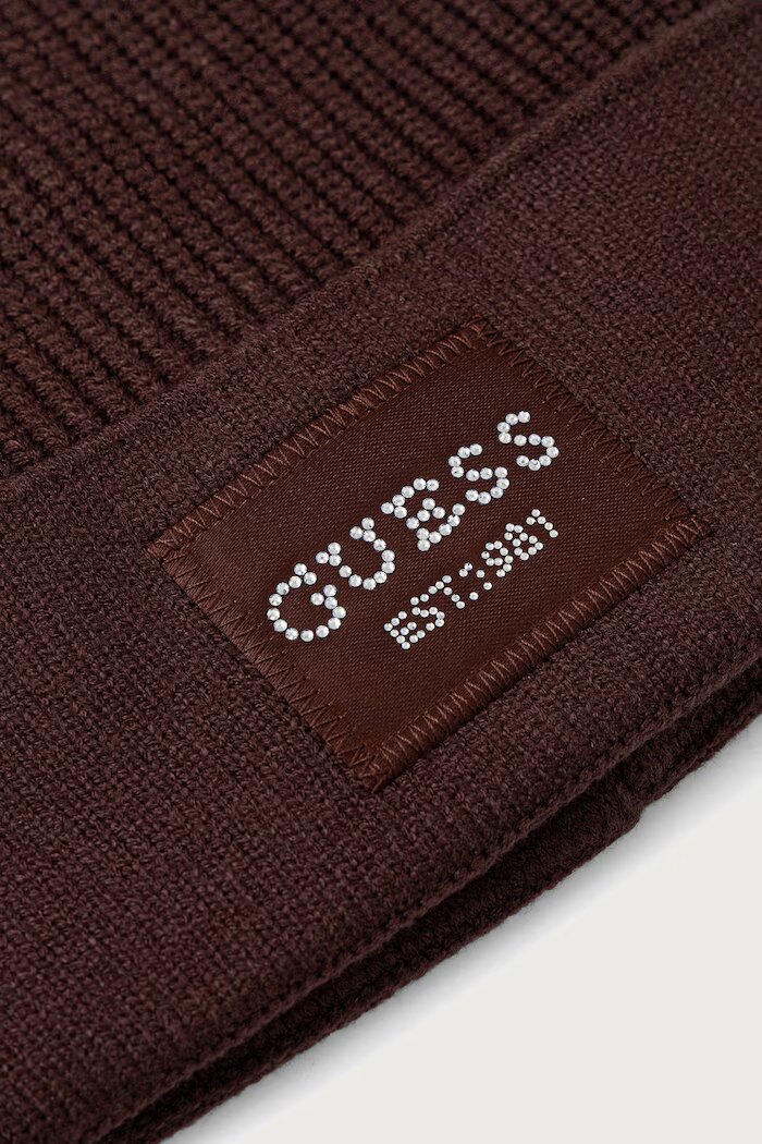 GUESS шапка дамска кафява AW5631 VIS01