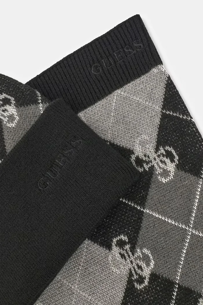 GUESS шапка и кръгъл шал за деца с вълна сив L6BZ04 Z1544