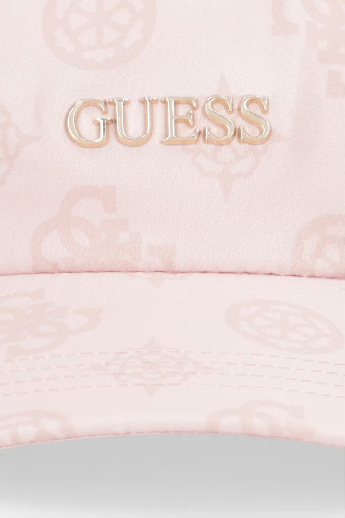 GUESS шапка с козирка дамска розова AW5502 POL01