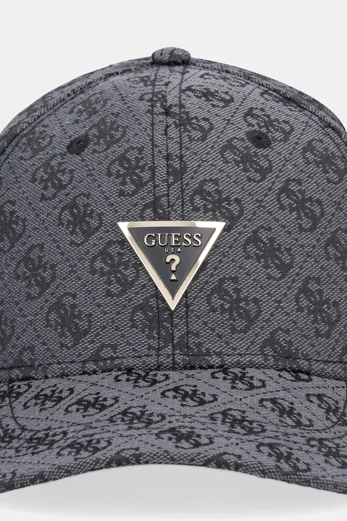 GUESS Шапка с козирка KATYA в сиво AW5368 POL01