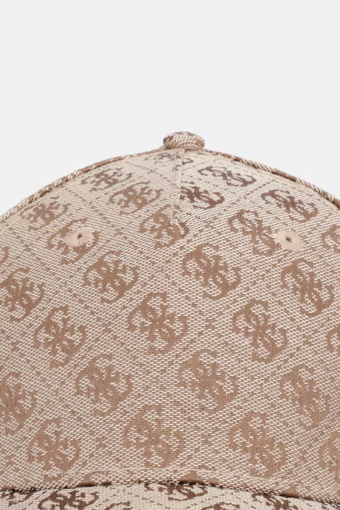 GUESS шапка с козирка мъжка MILANO бежова AM9614 POL01