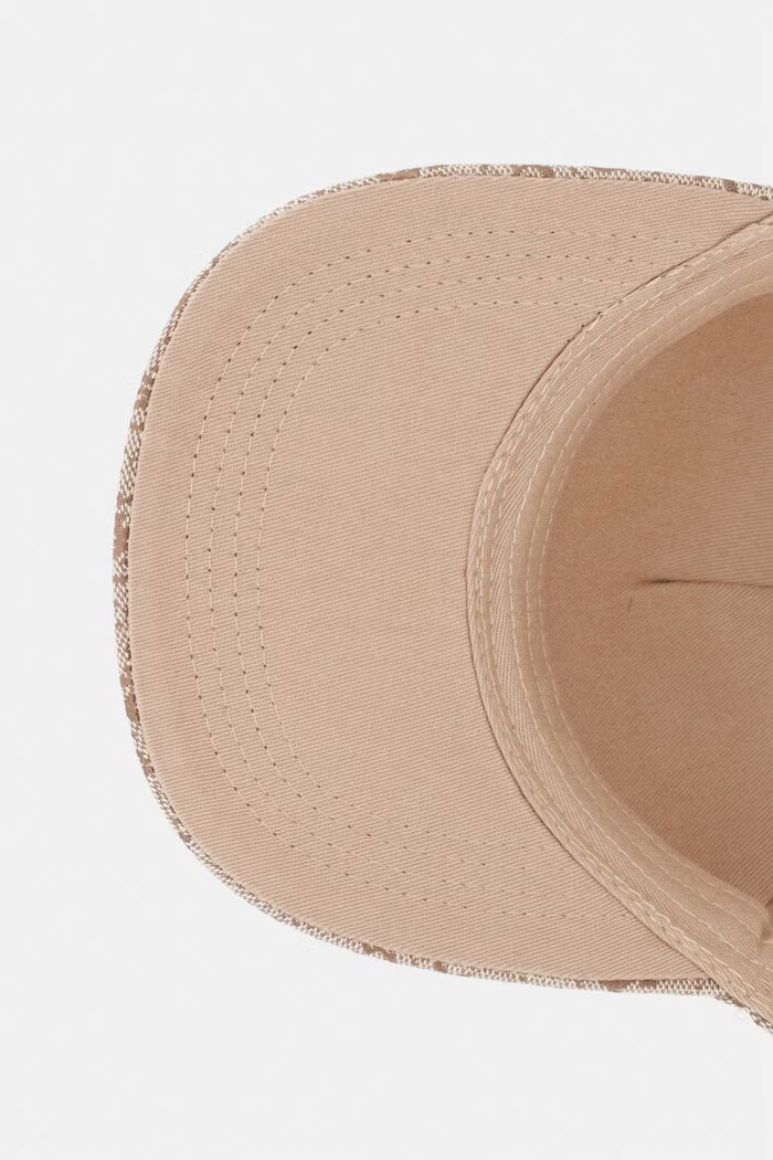 GUESS шапка с козирка мъжка MILANO бежова AM9614 POL01