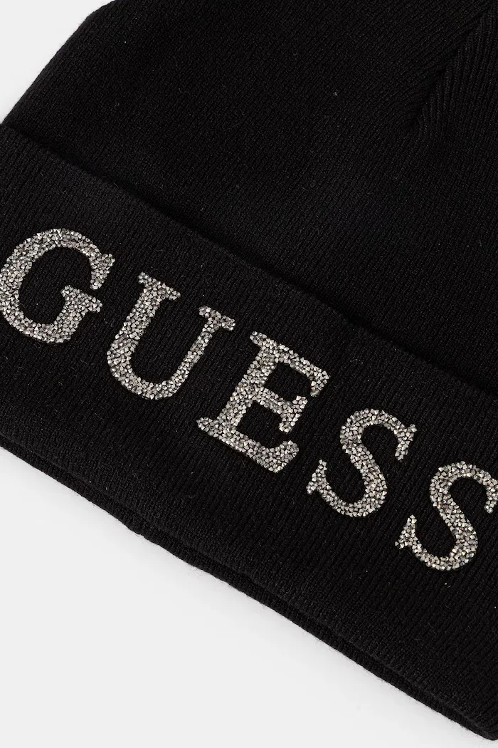 GUESS Шапка в черно AW5398 POL01