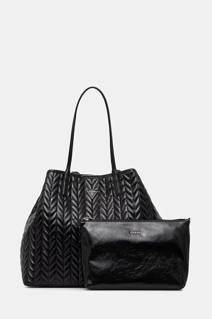 GUESS шопинг чанта дамска CHERYL черна HWTQ97 20240