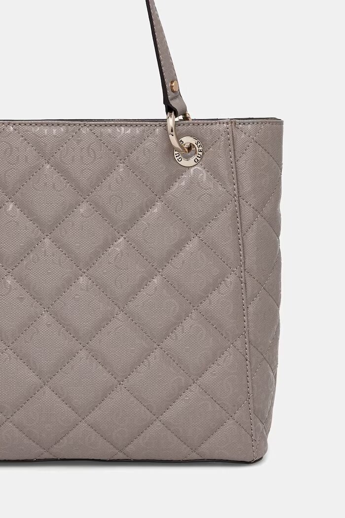 GUESS шопинг чанта дамска LIBBY бежова HWGG99 12250
