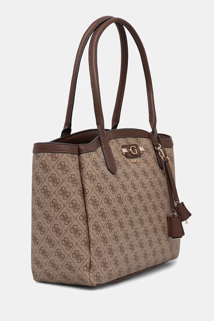 GUESS шопинг чанта дамска LINDSEY кафява HWSG97 49230