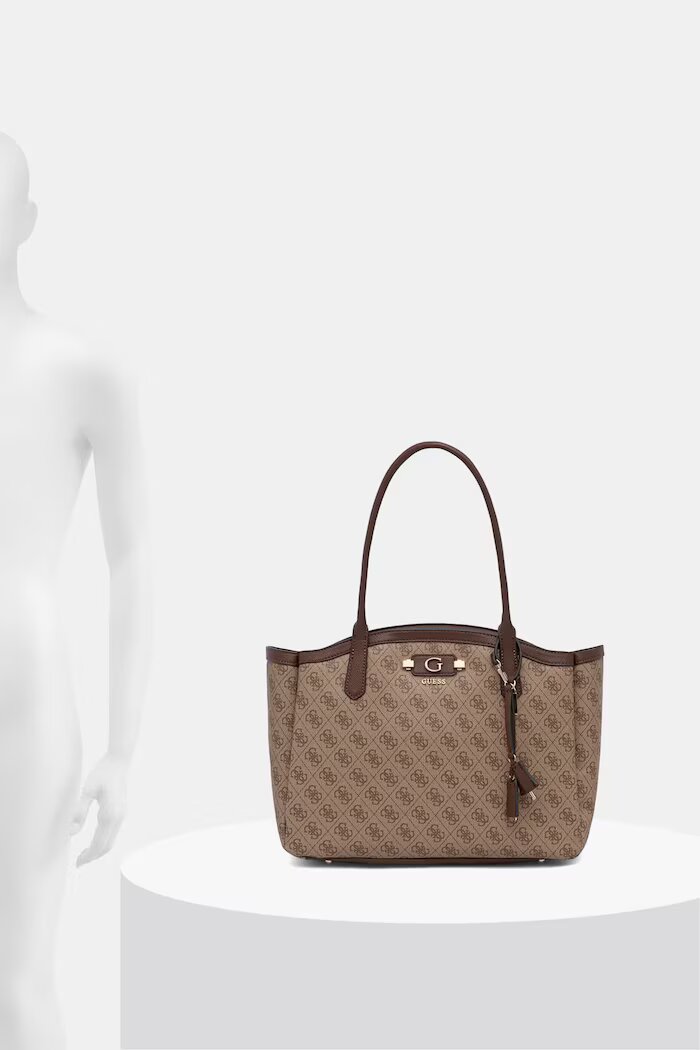 GUESS шопинг чанта дамска LINDSEY кафява HWSG97 49230