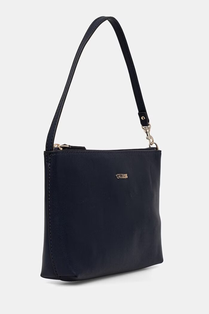 GUESS шопинг чанта дамска от имитация на кожа GIULLY бежова HWAG96 73290