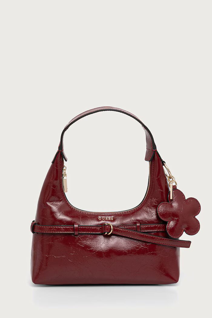 GUESS шопинг чанта дамска TAYLOR червена HWTG23 25770