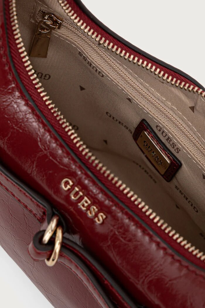 GUESS шопинг чанта дамска TAYLOR червена HWTG23 25770