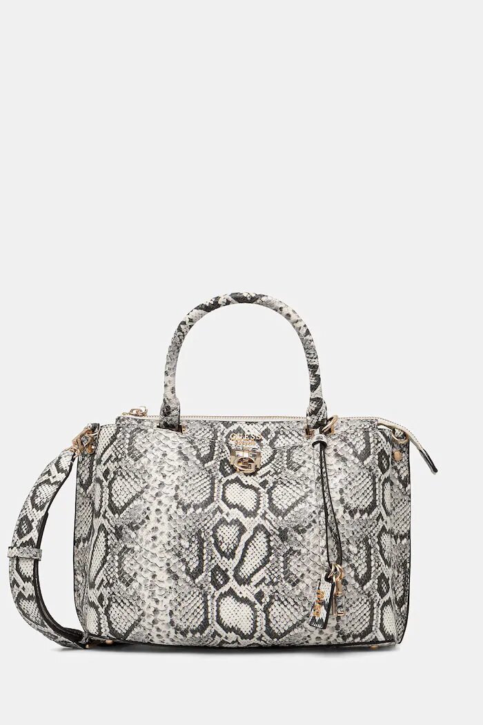 GUESS шопинг чанта дамски BIANCA сива HWKG99 07060