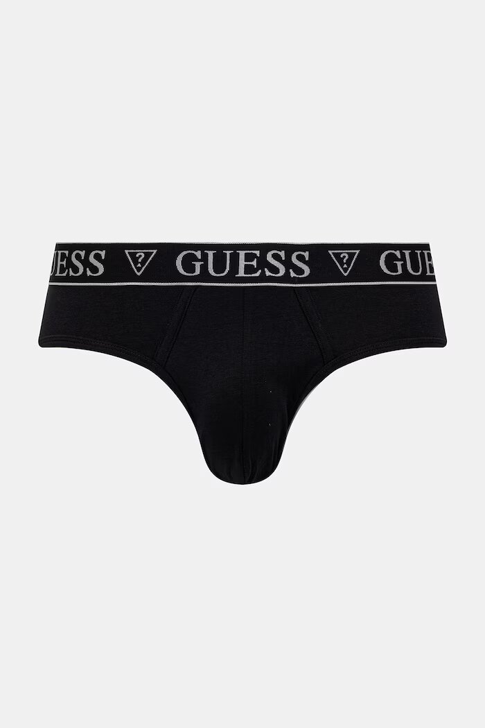 GUESS Слипове (3 броя) в черно U5BG66 KCD31