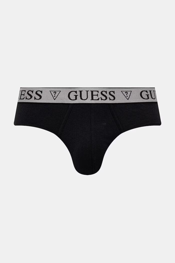 GUESS Слипове (3 броя) в черно U5BG66 KCD31