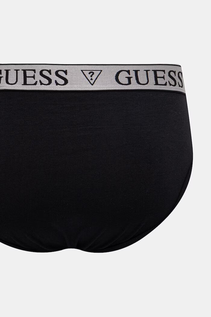 GUESS Слипове (3 броя) в черно U5BG66 KCD31