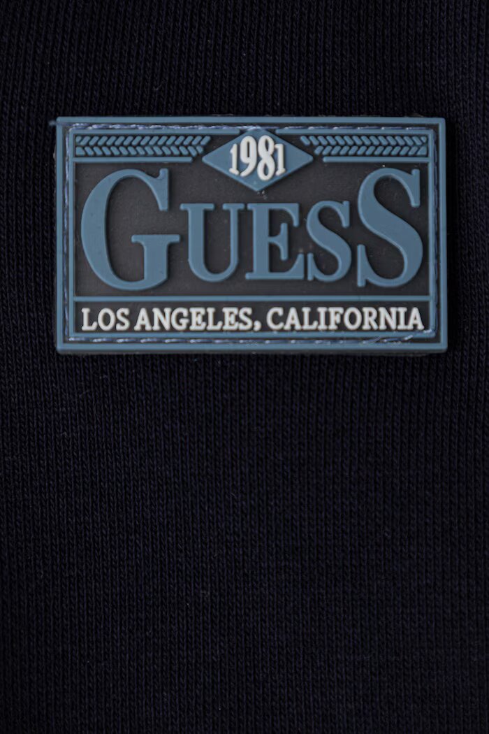 GUESS спортен комплект анцуг за бебе от памук тъмносин I6BG09 K5815