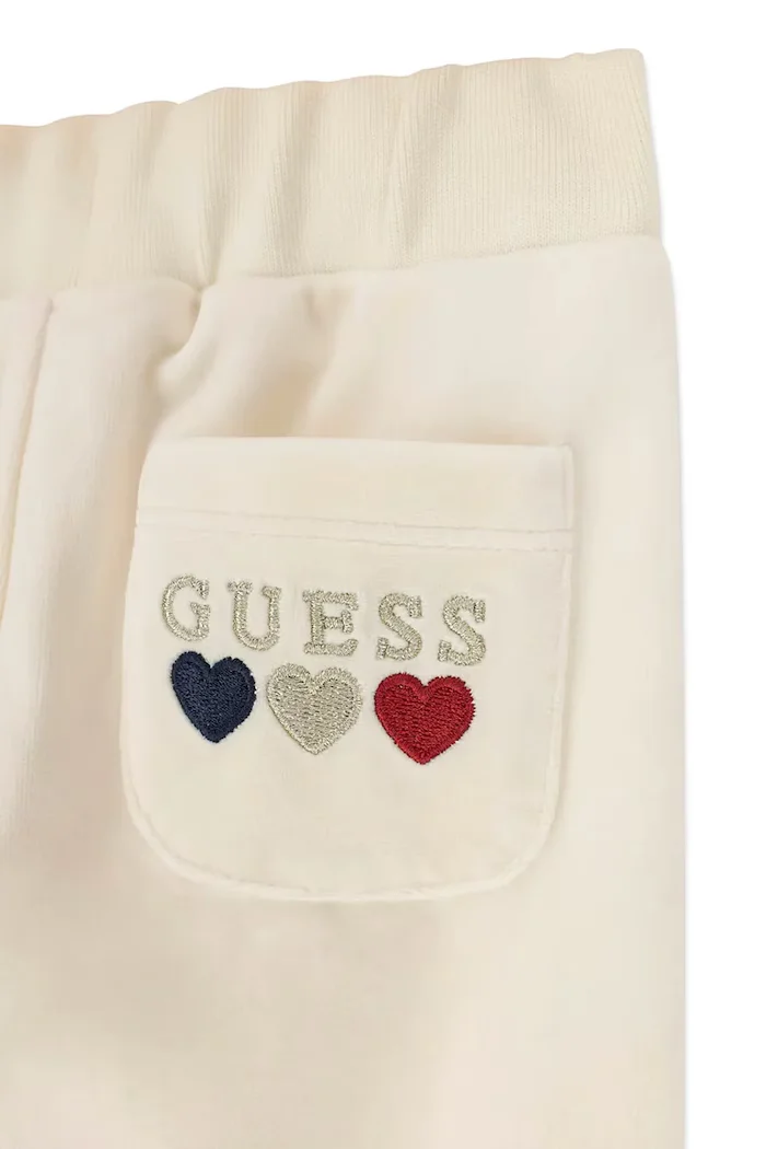 GUESS спортен комплект анцуг за деца бежов A6BG08 K5975