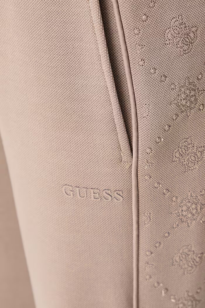 GUESS спортен панталон дамски с лиосел ELSA бежов V6BB20 K6366