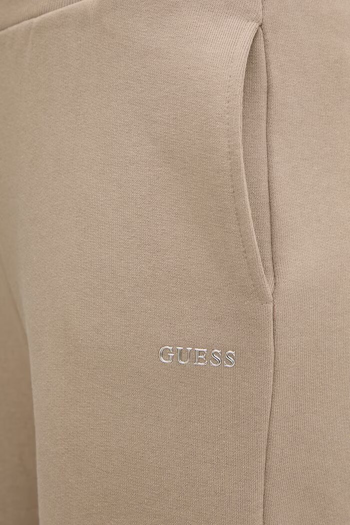 GUESS Спортен панталон NAT в бежово с изчистен дизайн V6RB15 K9V31