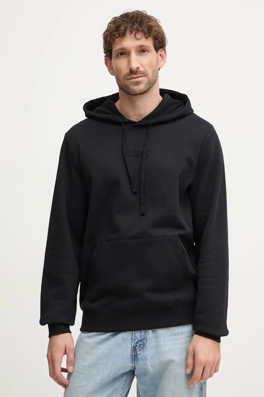 GUESS Суичър EMBOSSED
