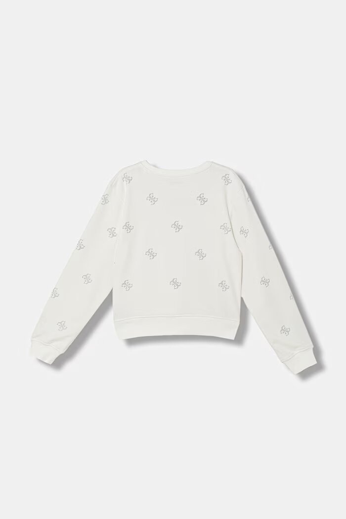 GUESS суичър за деца с памук бял J6GQ06 KF712