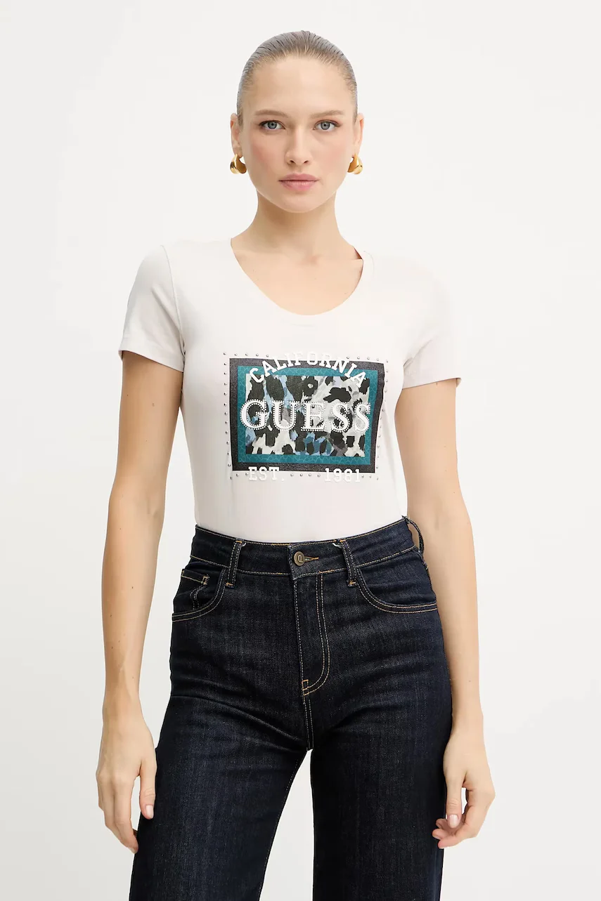 GUESS Тениска ANIMALIER