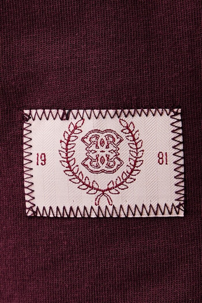 GUESS тениска дамска от памук SIBILLA бордо V6BI04 K6270