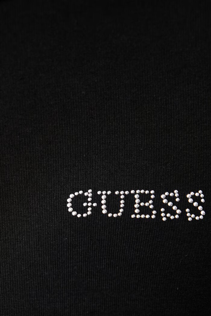 GUESS тениска дамска с модал GRETA черна V6BI24 K6909