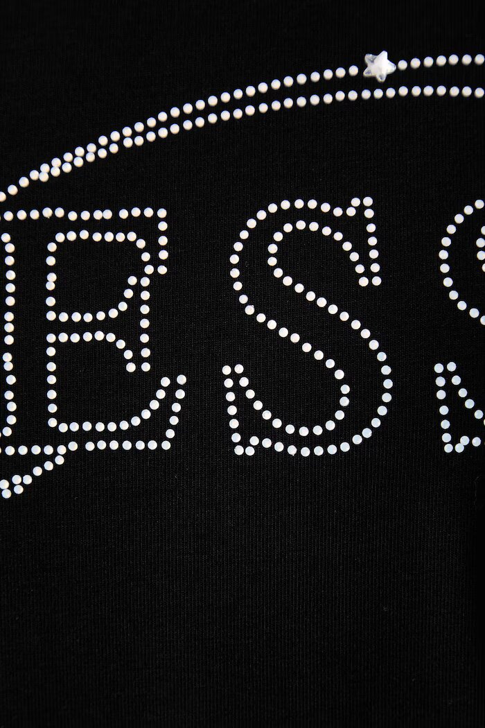 GUESS тениска дамска с памук черна V6BI01 K6248