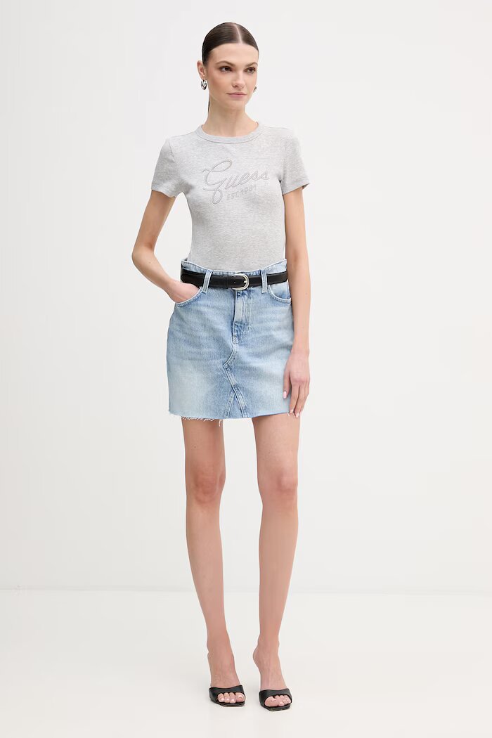 GUESS Тениска дамска в сиво W6RI22 KA0H1