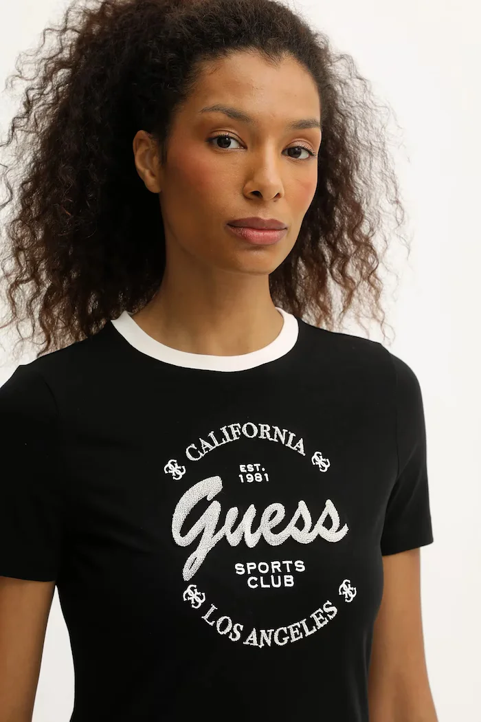 GUESS Тениска GALA дамска в черно V5BI03 J1314
