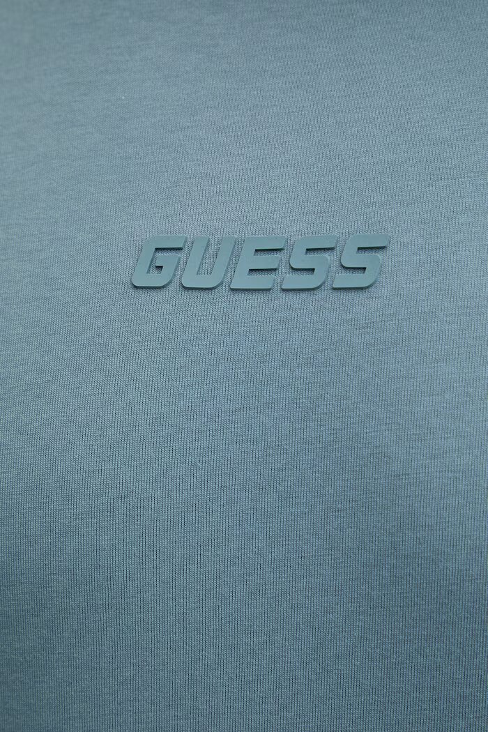 GUESS тениска мъжка от памук AMBROGIO синя Z6GI06 K2847