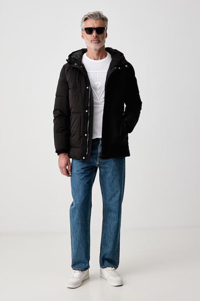 GUESS тениска мъжка от памук бяла M6YI71 K3745