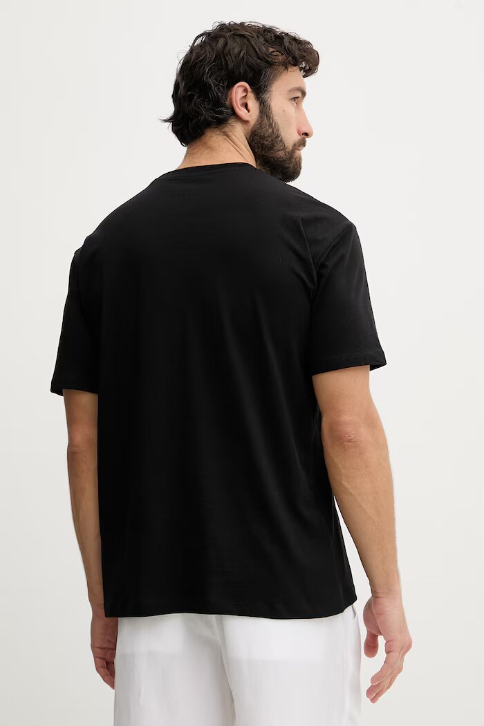 GUESS тениска мъжка памучна черна F6GI11 K8HM4