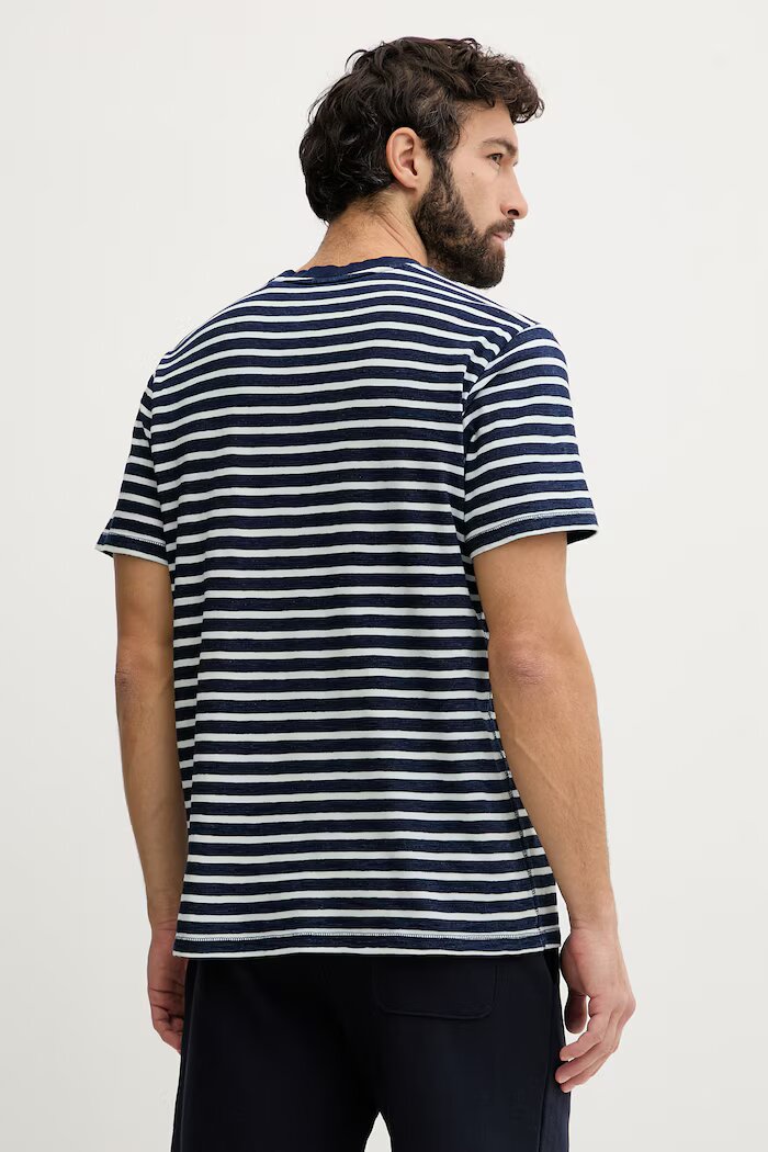 GUESS тениска мъжка памучна x North Sails тъмносин M6GI47 K3499