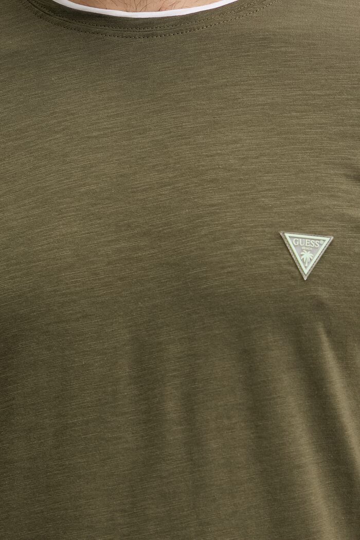 GUESS тениска мъжка памучна зелена F6GI06 K6XN4