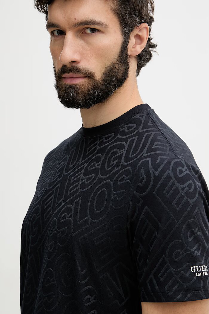 GUESS тениска мъжка тъмносиня M6YI42 K4228