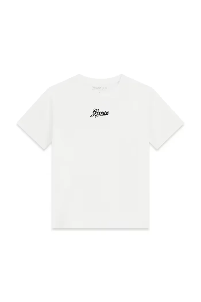 GUESS тениска за деца от памук бяла L6YI21 K3754