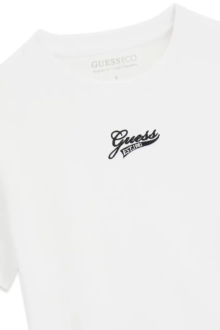 GUESS тениска за деца от памук бяла L6YI21 K3754