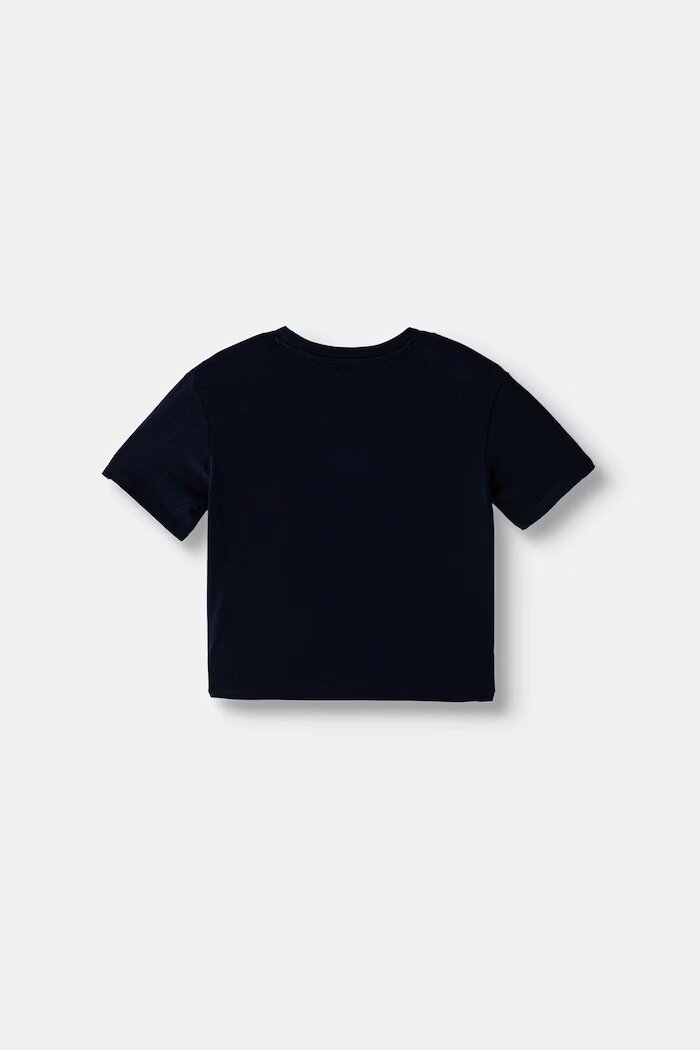 GUESS тениска за деца от памук с еластан тъмносиня J6YI28 K3761
