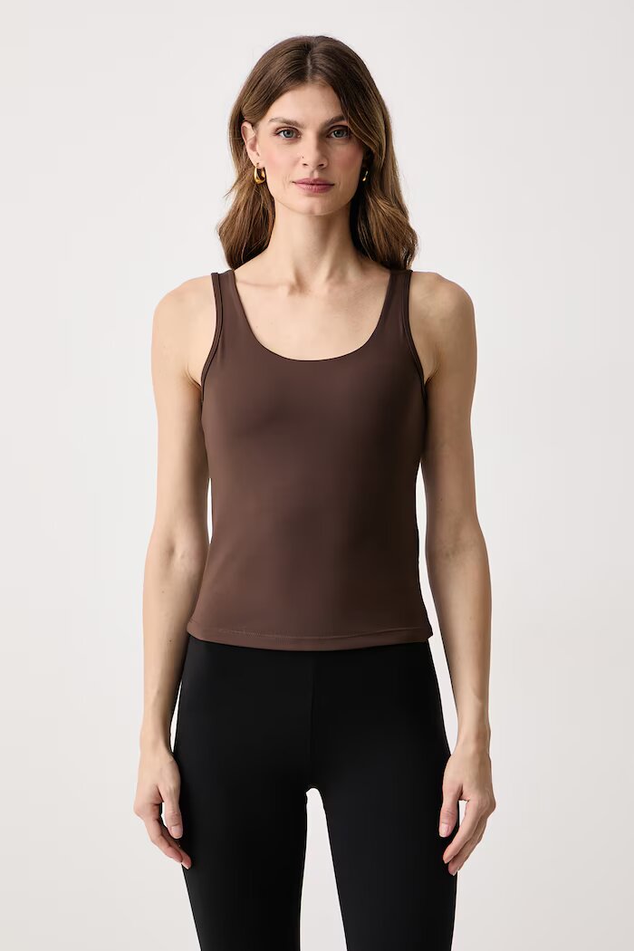 GUESS топ дамски GRAZIA кафяв V6BP09 K6727