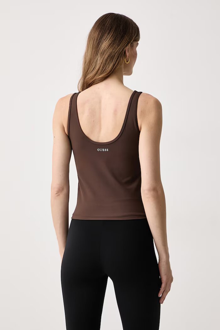 GUESS топ дамски GRAZIA кафяв V6BP09 K6727
