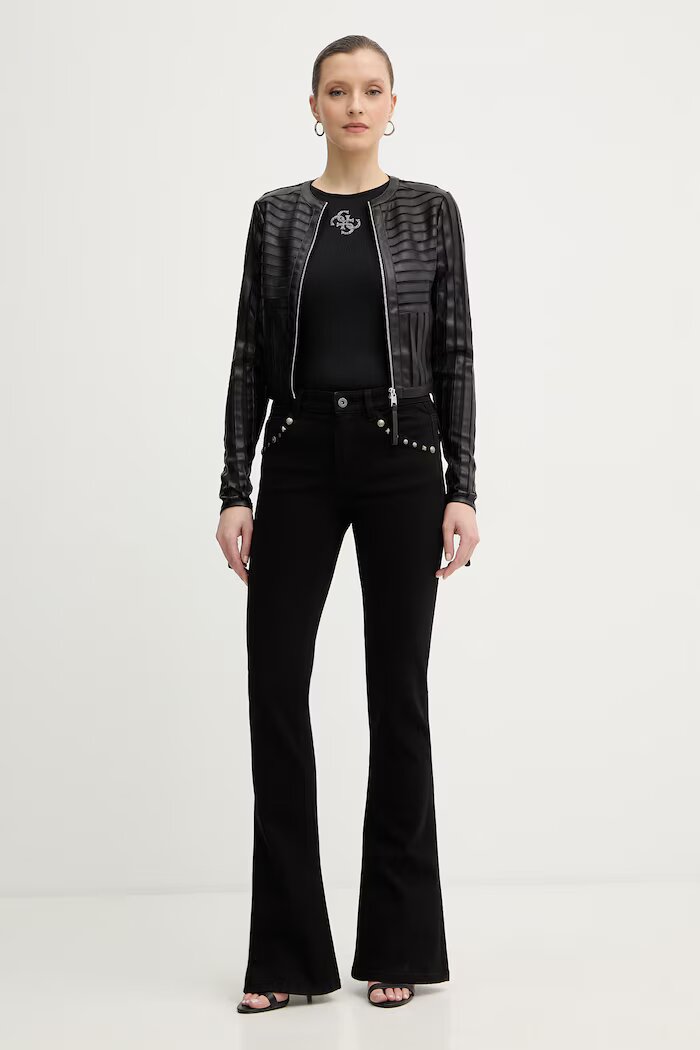 GUESS топ дамски GUENDALINA черен W6RP39 KD092