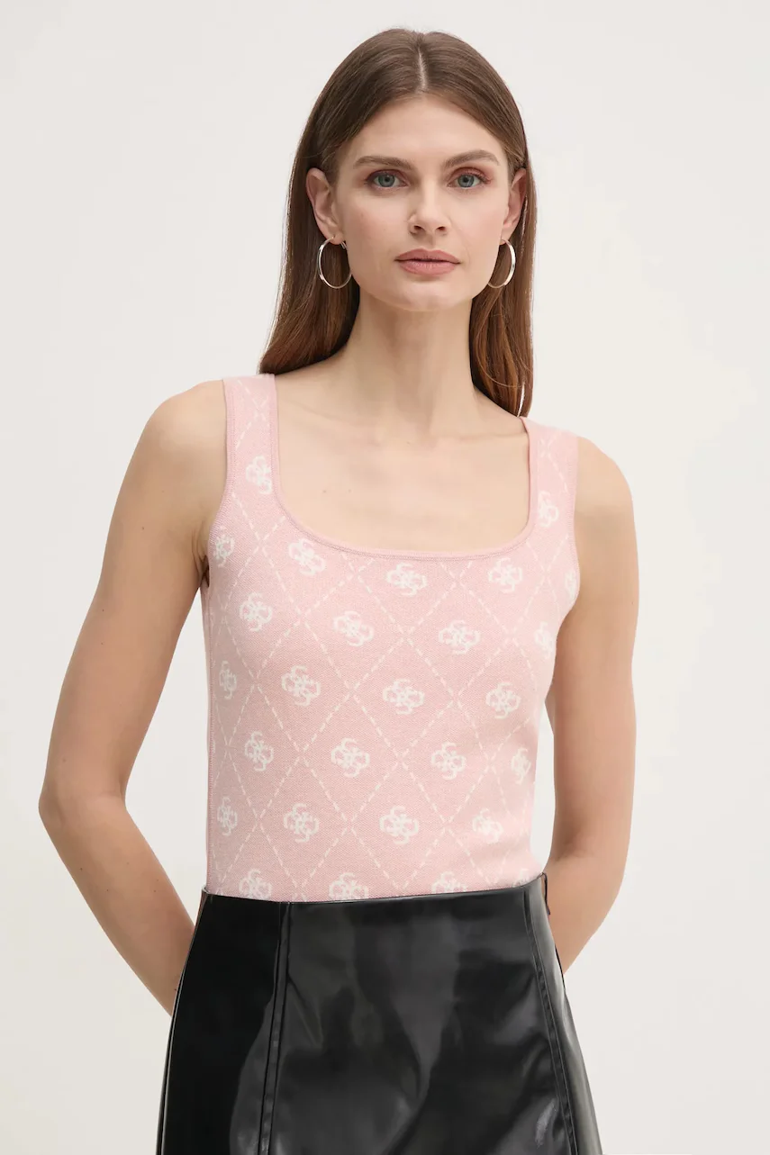 GUESS Топ с вълна SARAH