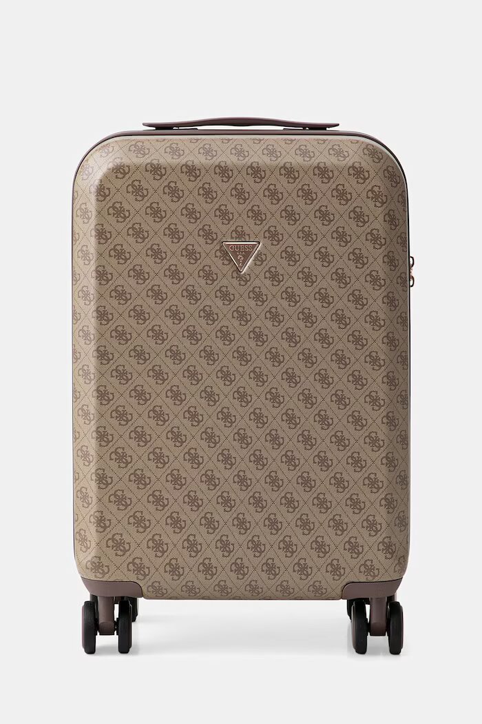 GUESS твърд куфар LATONA кафяв TWHK92 11983