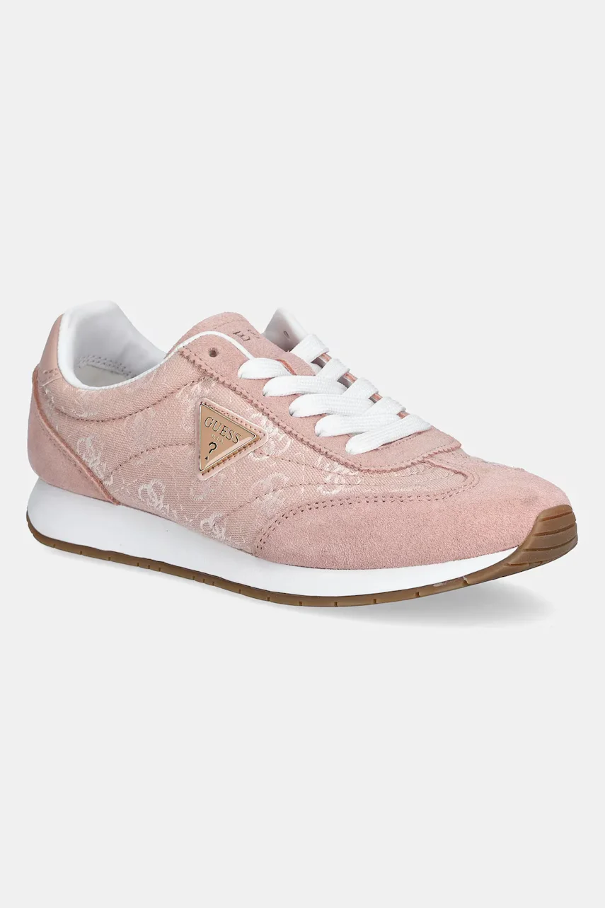 GUESS Велурени маратонки JOGGIN
