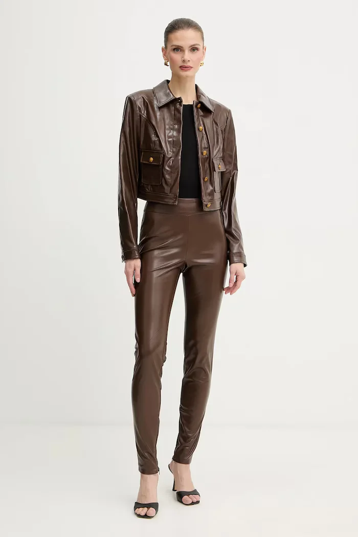 GUESS Яке BLANDINE в кафяво преходен модел W6RL21 WJ620